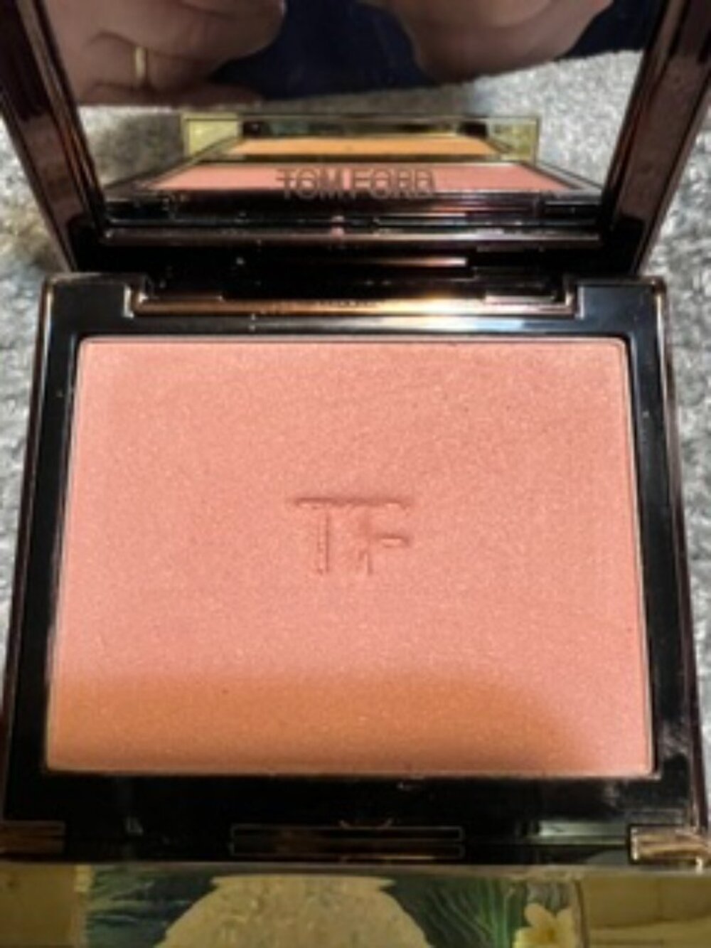 Almost New Tom Ford Powder Blush in Inhibition (nude pink)